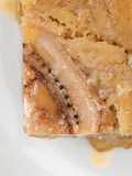 Whiskey Caramel and Banana Self-saucing Pudding