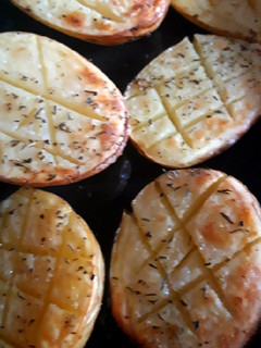 Una foto de Patatas asadas al horno