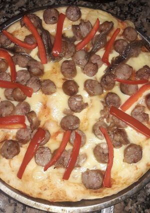 Una foto de Masa para pizza