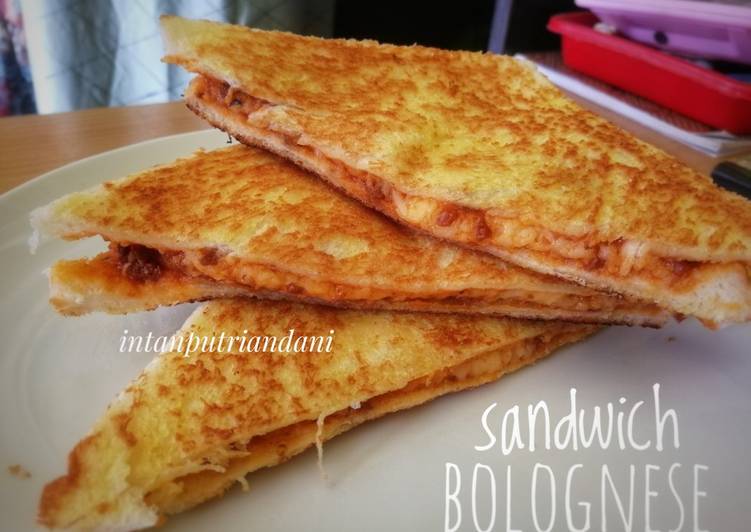 Cara Gampang Bikin Bolognaise Sandwich #27 yang Lezat
