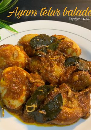 Foto resep Ayam Balado / Telur Balado
