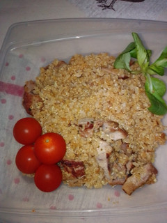 Una foto de Quinoa con pavo y jengibre al toque de limón y soja