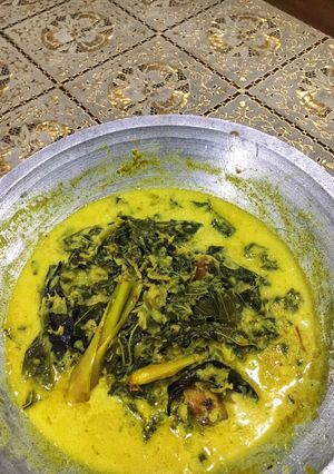 Foto resep Sayur Daun Singkong Teri Nasi