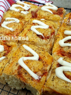 Foto resep Pizza Roll Bread