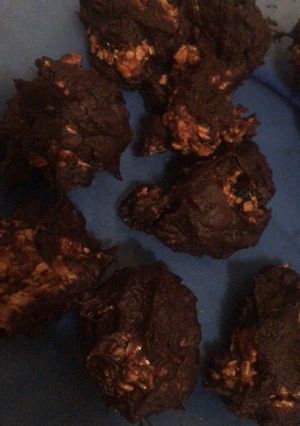 Una foto de Crocante de avena con chocolate y dulce de leche