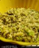 Stirfried Cauliflower and Broccoli