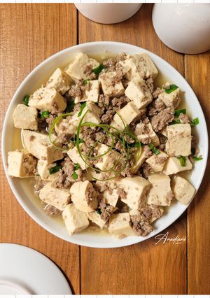 Foto resep Mun tahu daging cincang