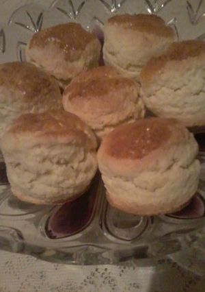 Una foto de Scones con yogur