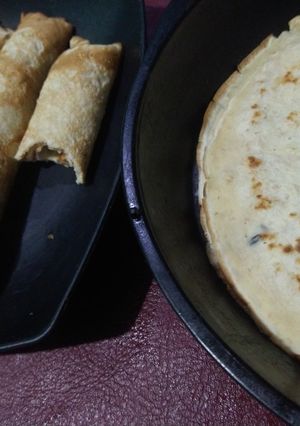 Una foto de Panqueques con avena