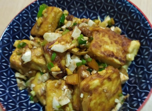 金沙豆腐 的食譜成品照片
