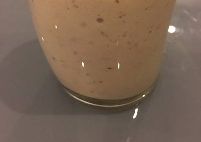 Apple dates milkshake