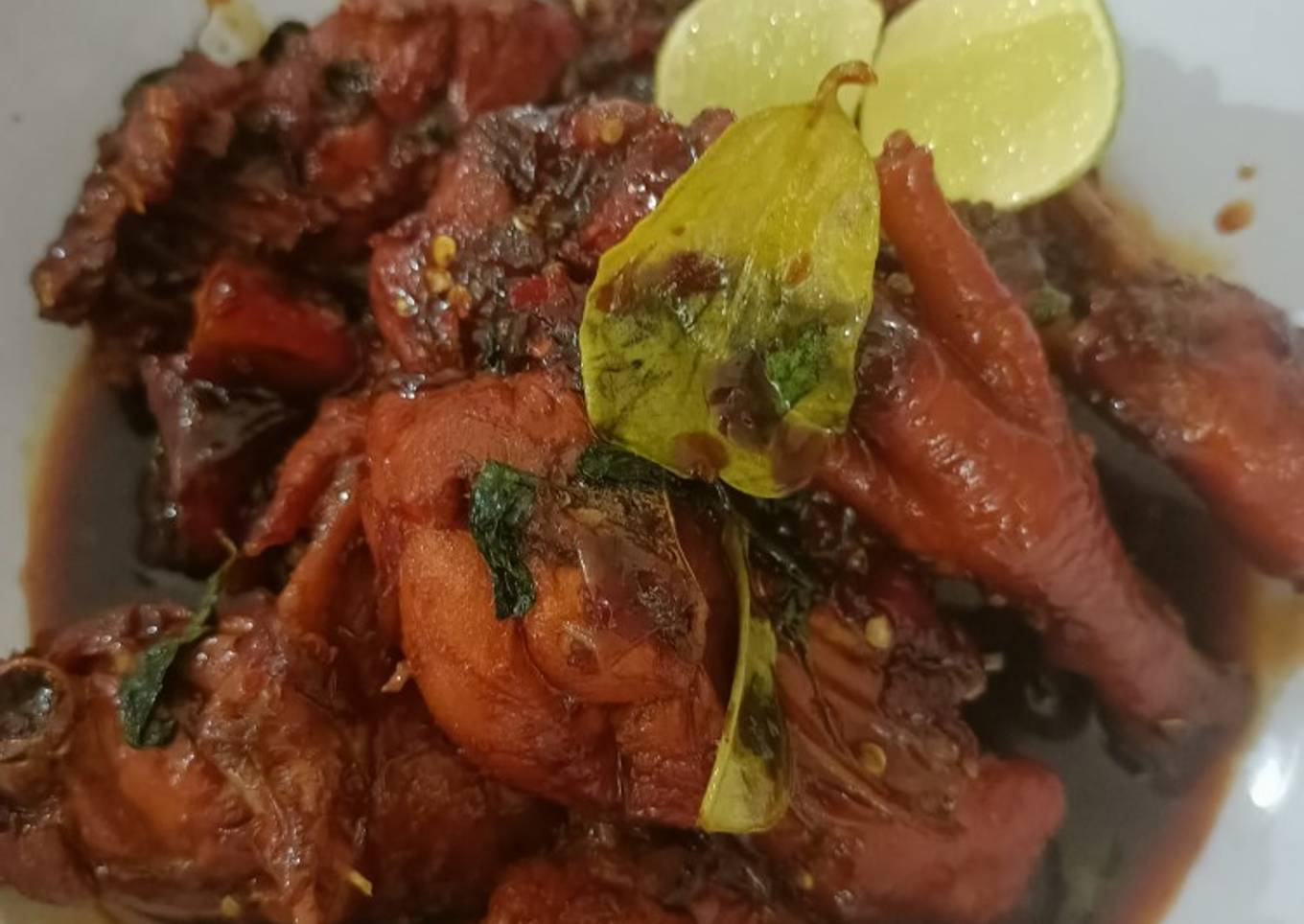 Ayam kecap kemangi