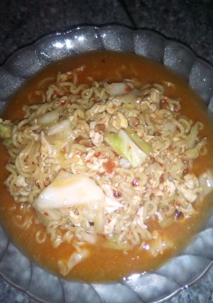 Foto resep Mie instan kuah pedas#BikinRamadhanBerkesan#1