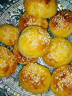 صورة لوصفة خبز برجر بالفرن