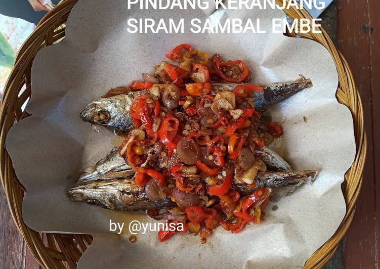 Pindang Keranjang siram sambal embe