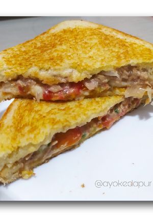 Foto resep Tuna Cheese Mayo Toast