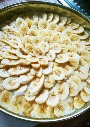 Una foto de Kuchen de plátano (banana)