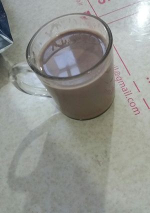 عکسی از دستور شیرکاکائو