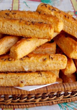 Sós sajtos rúd recept fotója