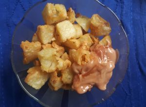 Una foto de Papas rotas