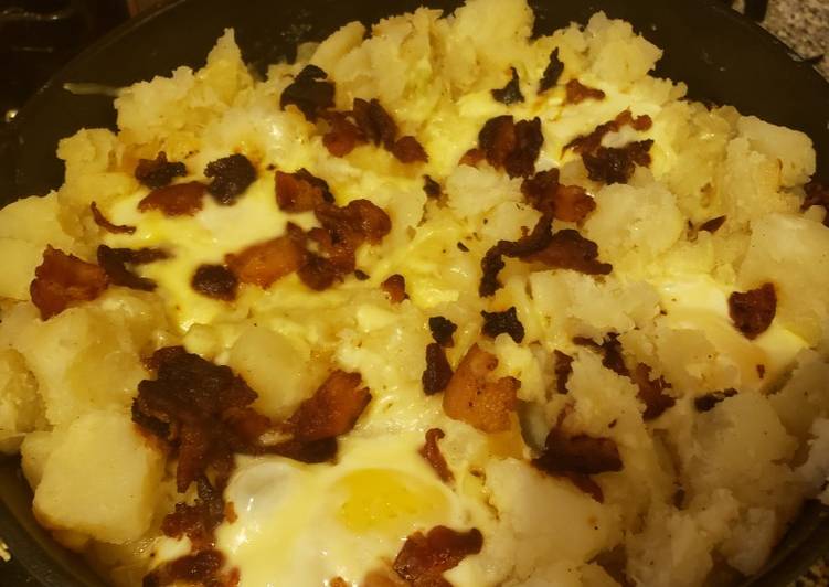 Recipe of Perfect Loaded breakfast skillet