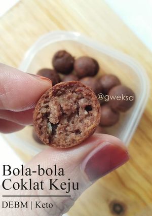 Foto resep Bola bola coklat keju - DEBM | Keto