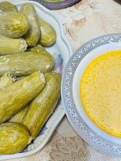 صورة لوصفة كوسا باللبن
