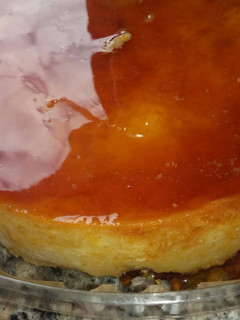 Una foto de Budín de pan exquisito