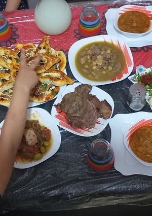 صورة لوصفة المثوم، فطور الخامس من رمضان