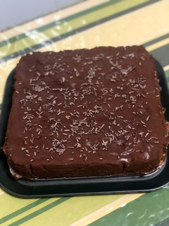 Una foto de Tarta de galletas con queso y chocolate 🍫