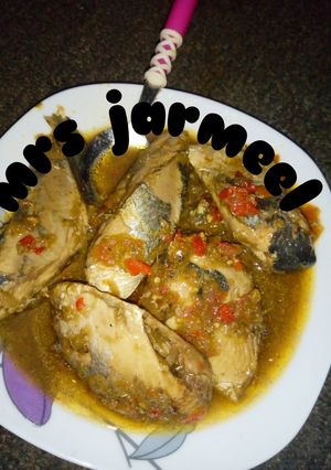 A picture of Fish pepersoup.