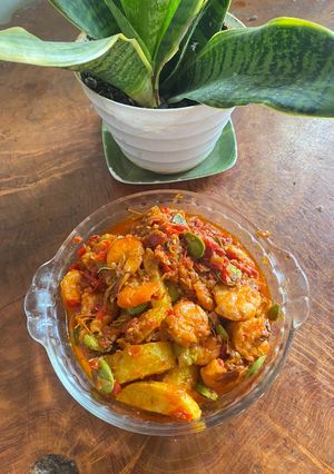 Foto resep 92. Udang balado