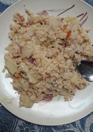 A picture of Veg poha.