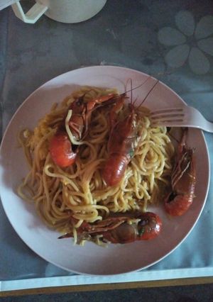 Foto resep Mie goreng baby lobster thai ala me