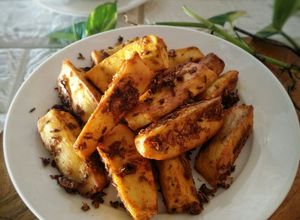 Gambar Ubi Kayu Goreng Berempah