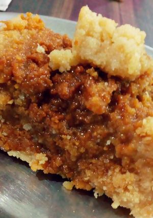 A picture of Coconut milk cake.