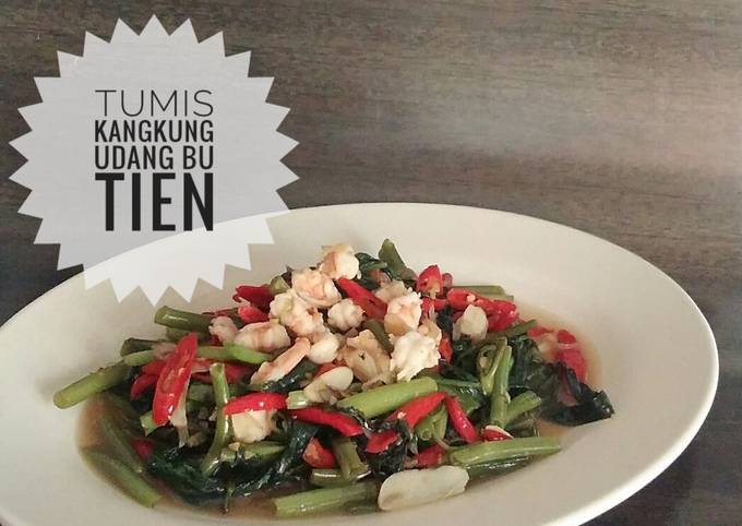 Cara Gampang Membuat Mis Kandang (Tumis Kangkung Udang) Anti Gagal