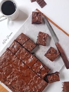Foto resep Fudgy Brownies Gluten Free