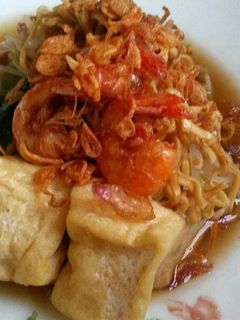 Foto resep Lontong mie