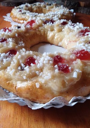 Una foto de Rosca o roscón de reyes !