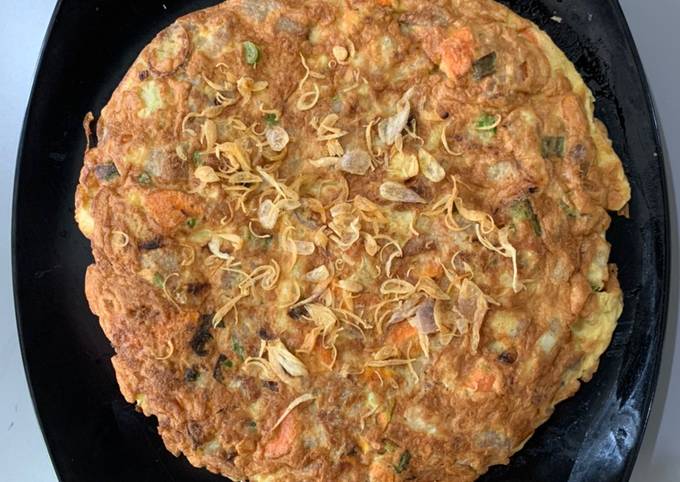 Egg Foo Young atau Fu Yung Hai Tanpa Saus