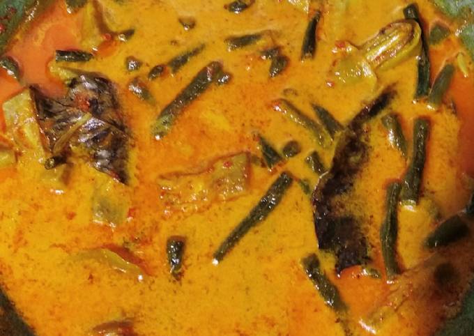 Cara Membuat Gulai Cubadak (nangka muda) dan kacang panjang Ekonomis