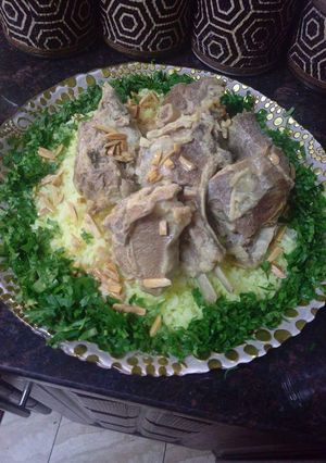 صورة لوصفة المنسف على طريقتى