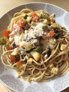 Una foto de Pasta veggie light