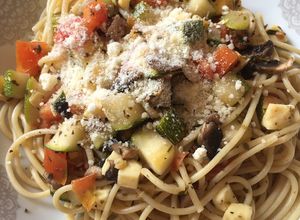 Una foto de Pasta veggie light
