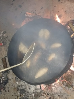 Una foto de Empanadas de pollo al disco