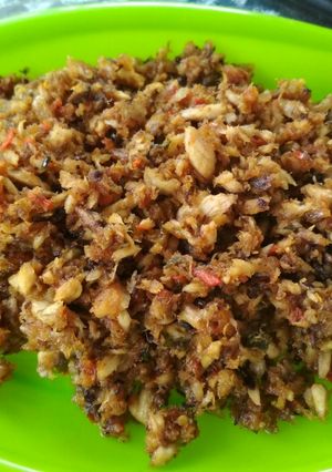 Foto resep Abon ikan cakalang pedas'manis (manado)