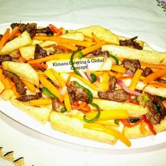 Fried veggies yam A picture of Fried veggies yam.