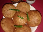 A picture of wheat flour dough
