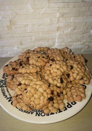 Una foto de Galletas frutigran con pasas de uva y chips de chocolate